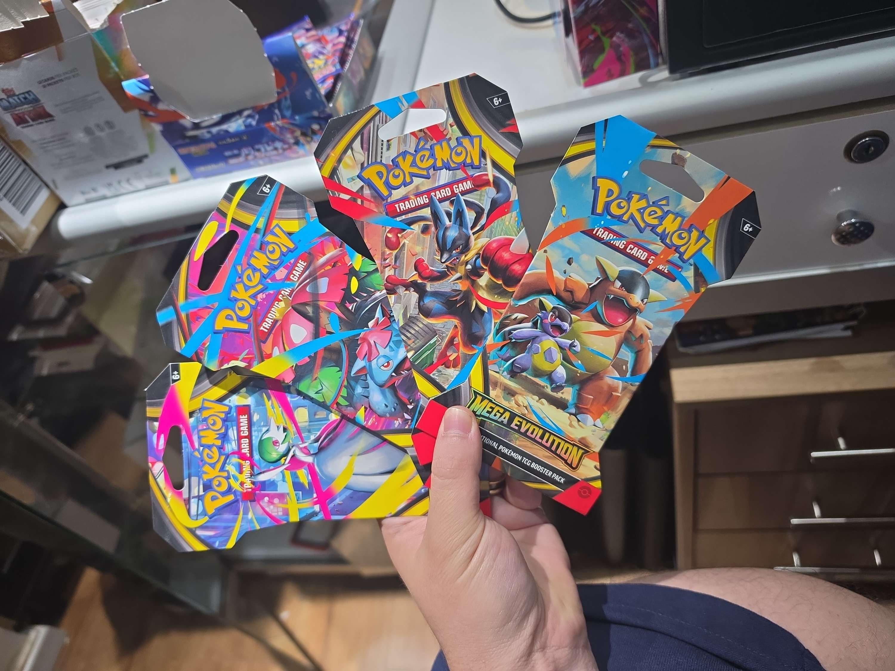Mega evolution sleeved pack