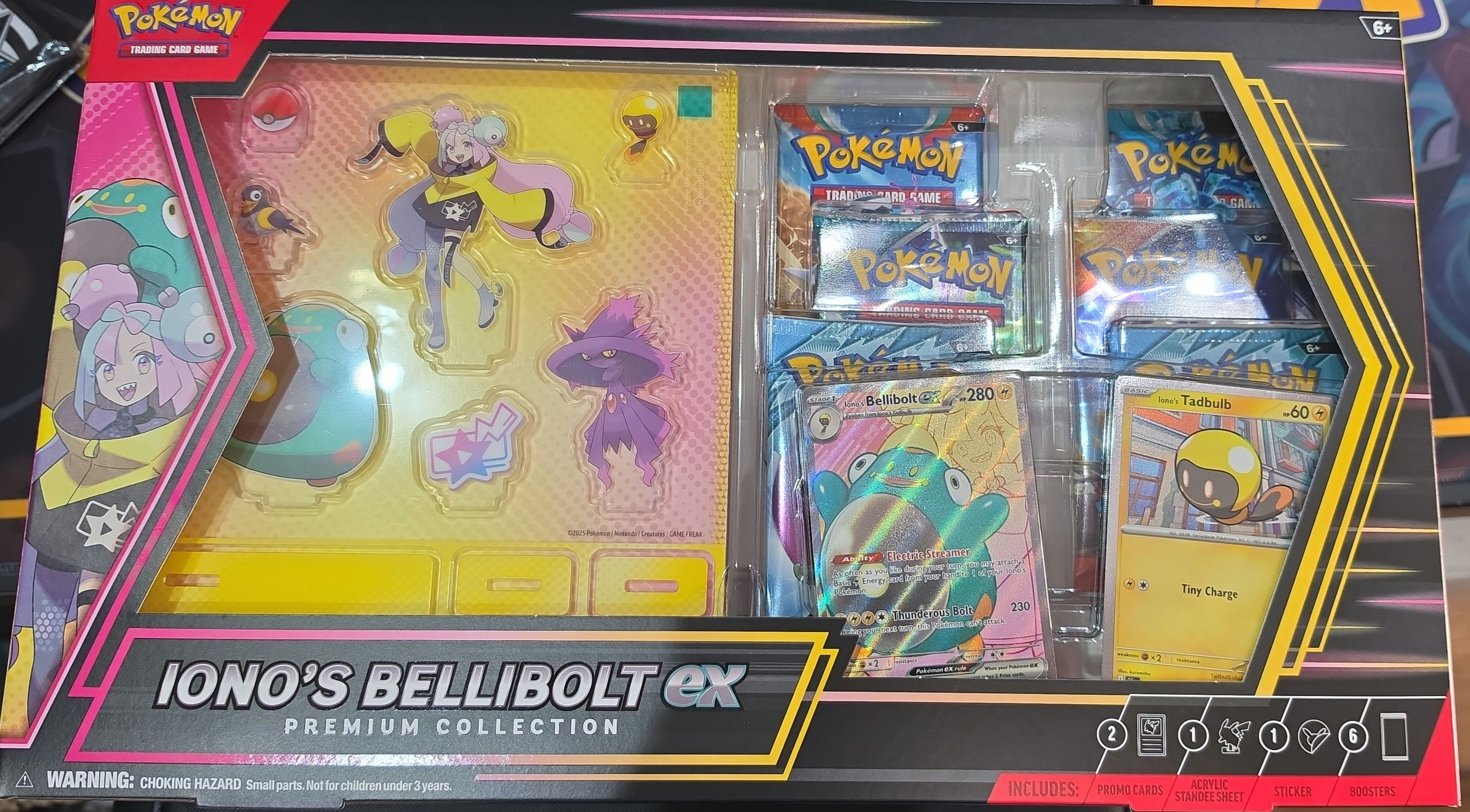 Iono's bellibolt ex premium collection 