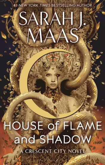 House of Flame and Shadow by Sarah J. Maas book cover