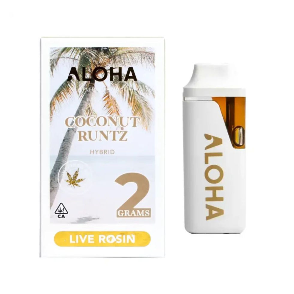 Thumbnail: ALOHA DISPOSABLE LIVE ROSIN VAPE | 2000MG