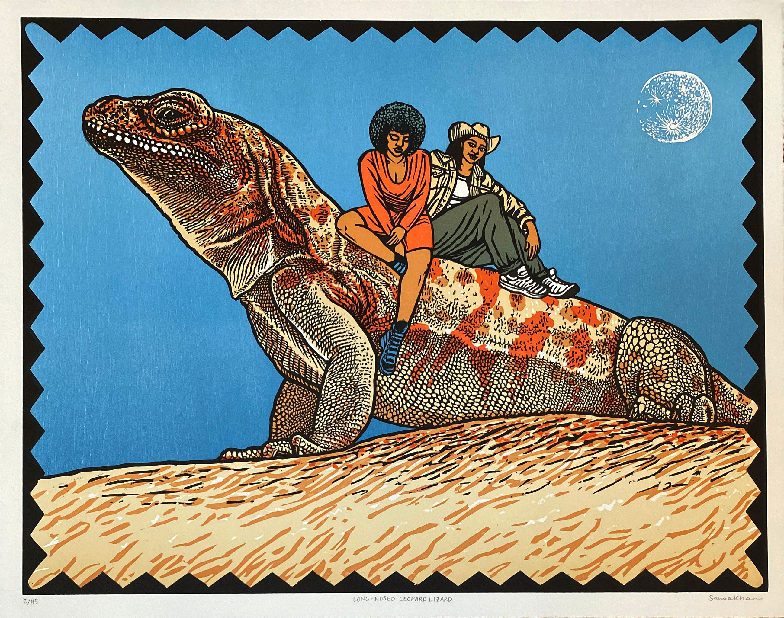 Long-Nosed Leopard Lizard