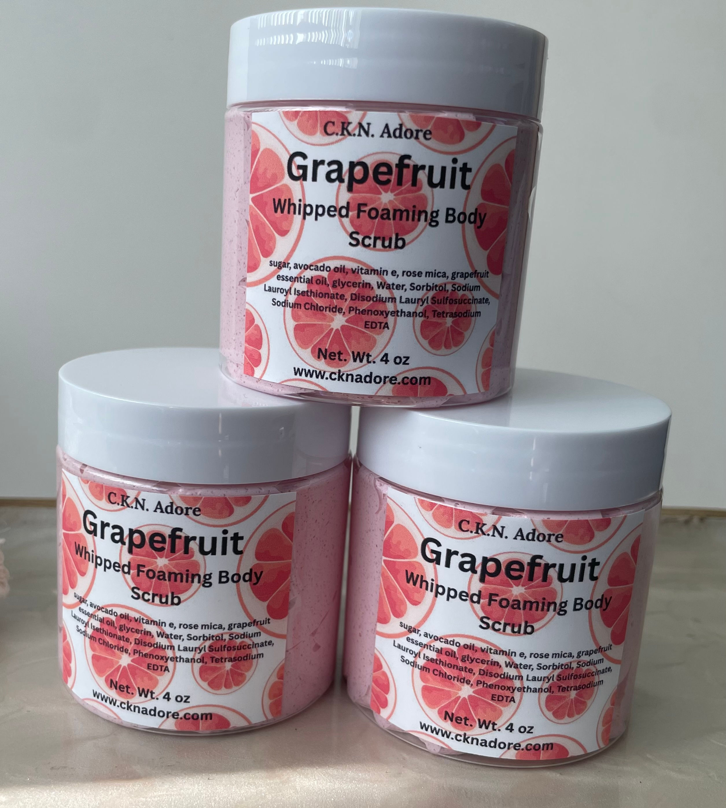 Grapefruit Foaming Scrub