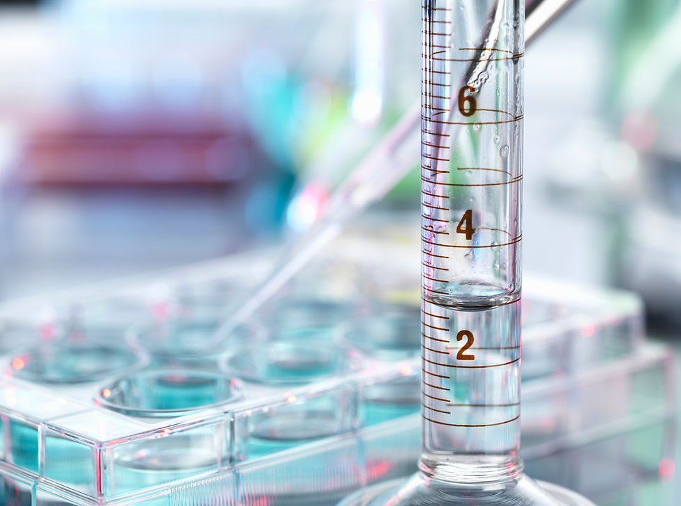 Configuración de pipetas de laboratorio
