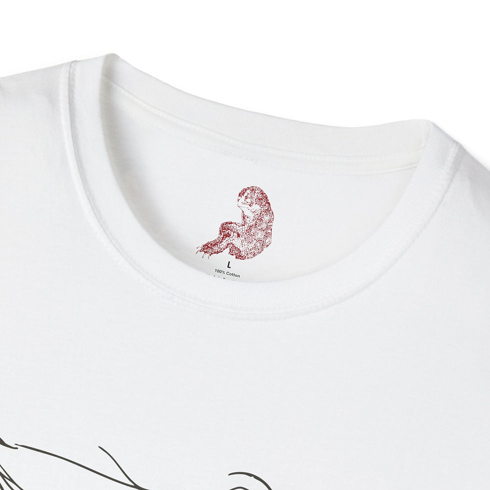 Thumbnail: Mergatroid Black Sketch by Muzio Limited-Edition T-shirt