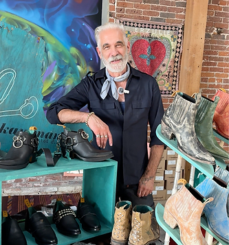 PSKaufman at his booth at the Yokai Forest festival, 2025