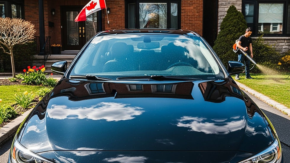 How to Keep Your Black Car Shining in Toronto’s Climate