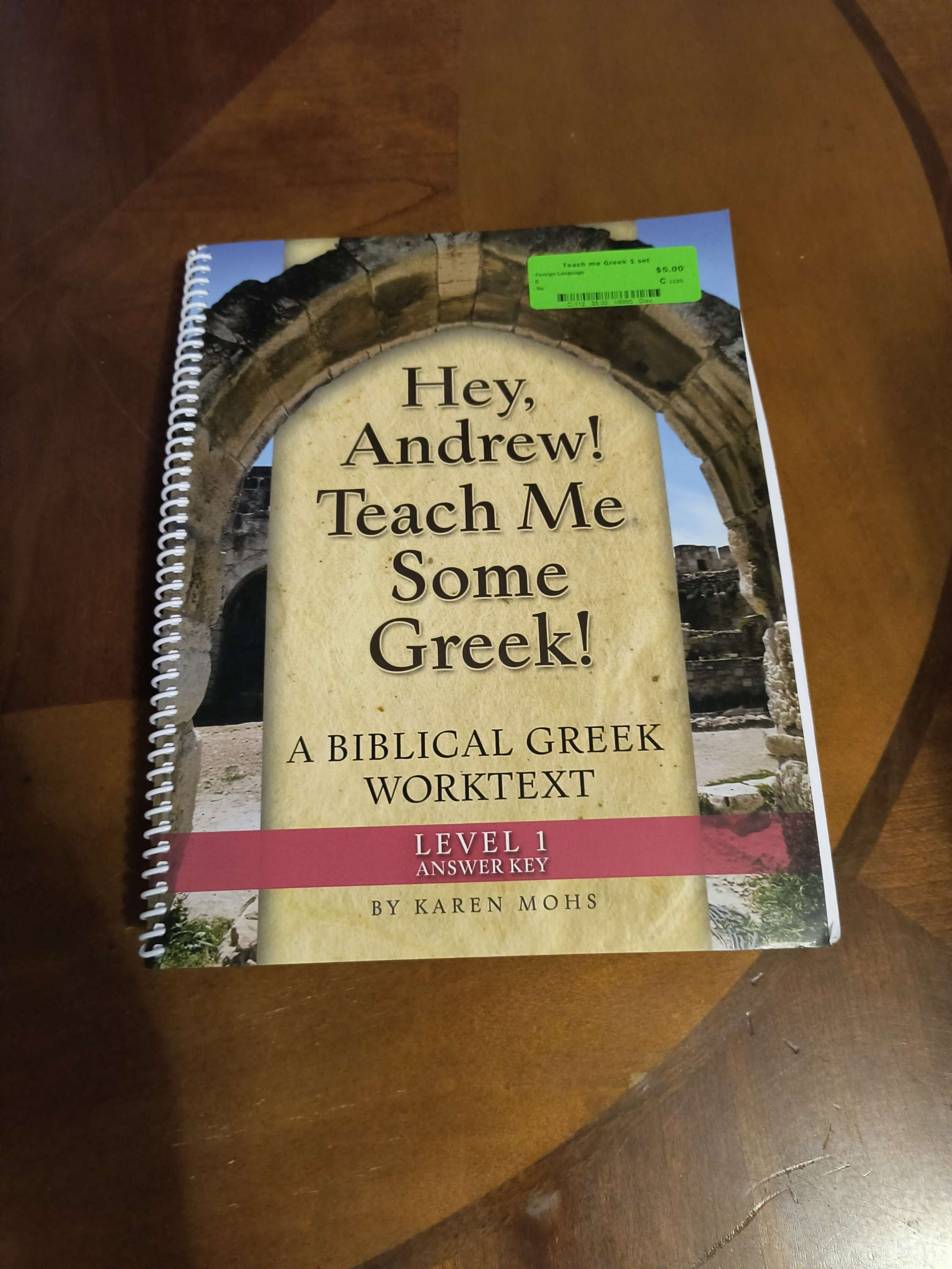 FL Hey, Andrew! Teach Me Some Greek Level 1 Answer Key