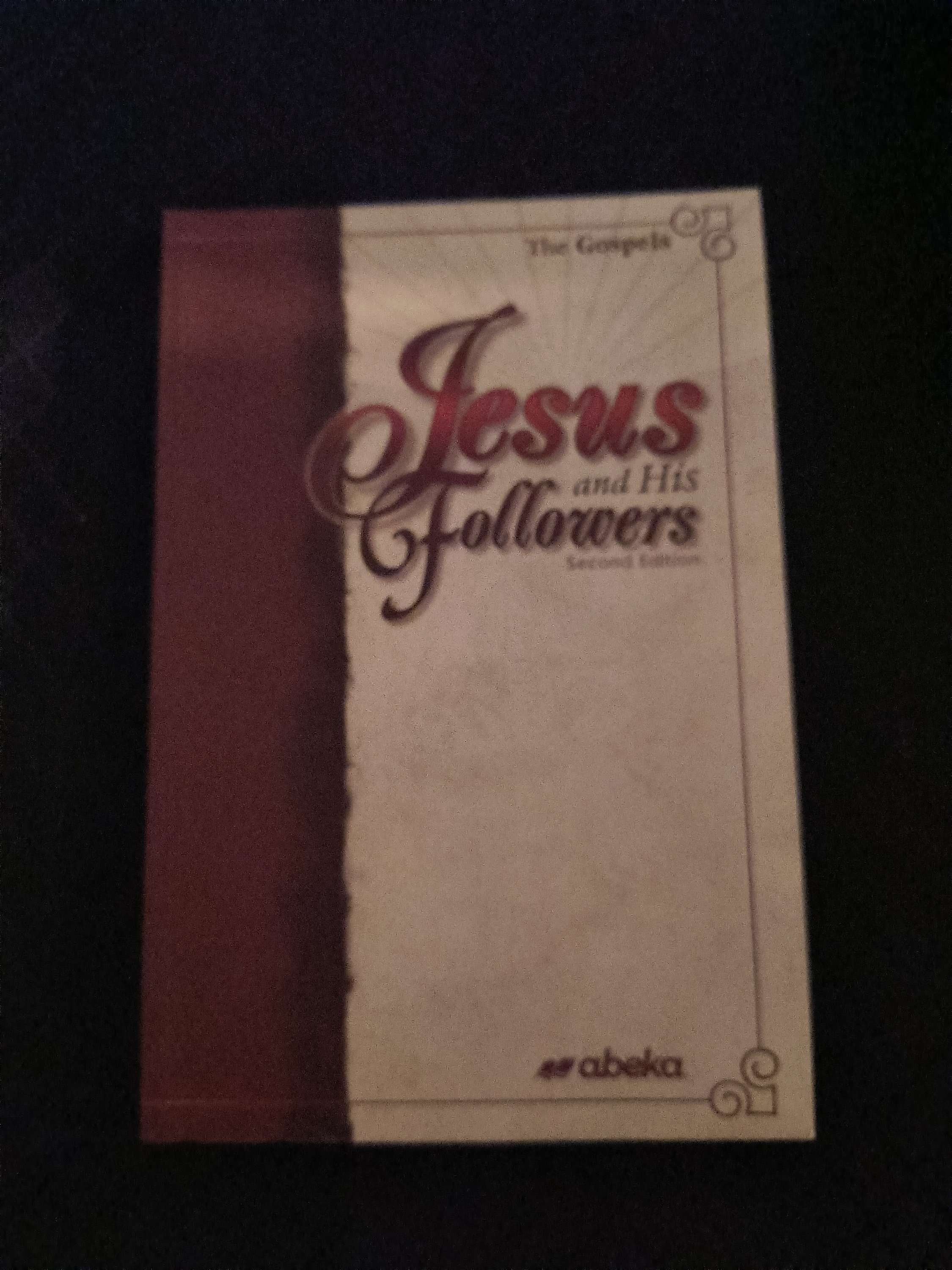 Abeka - Jesus and His Followers 2 pc set