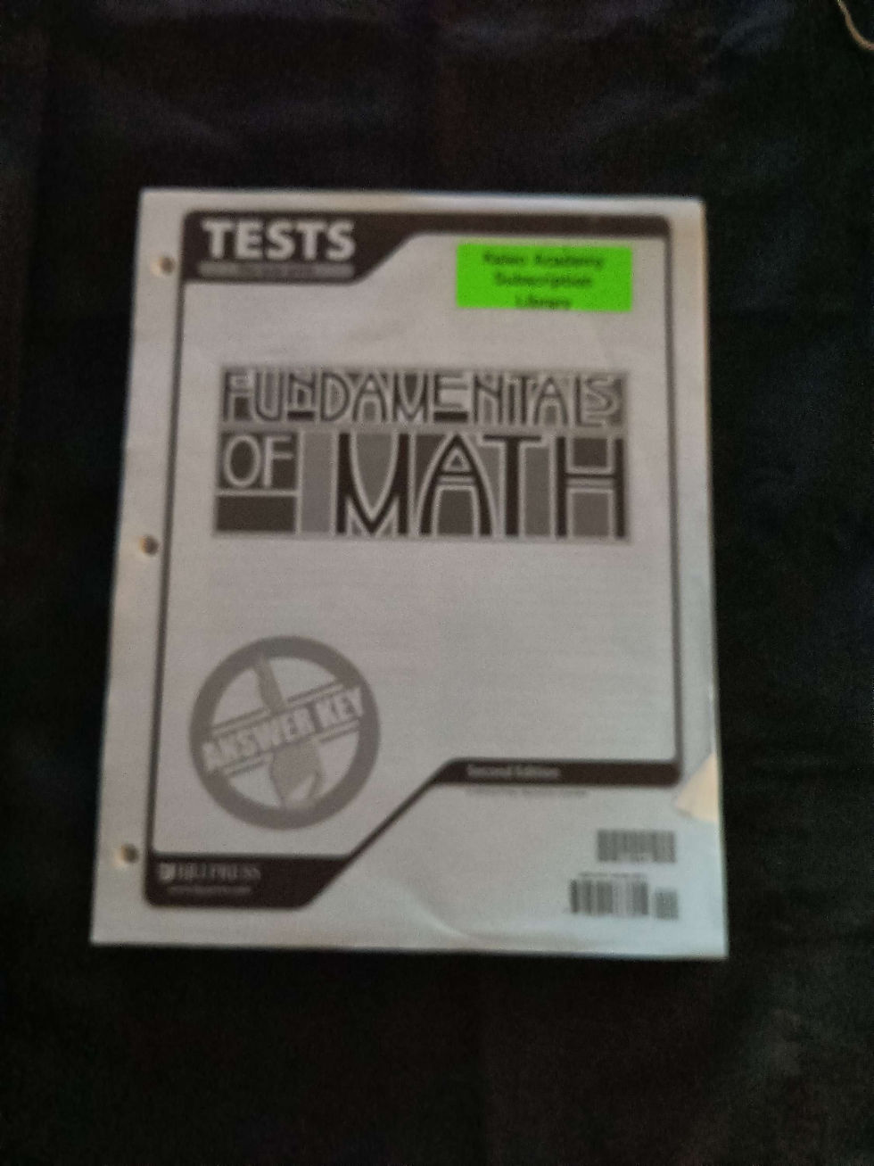Thumbnail: Abeka - Fundamentals of Math 4 pc set 7th grade