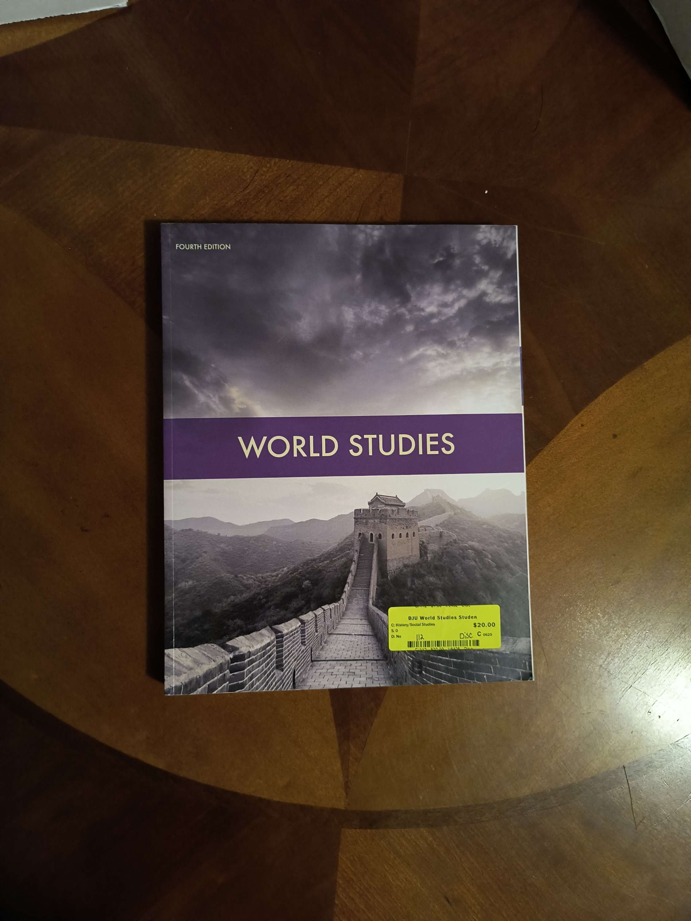 Hist - BJU World Studies Grade 7
