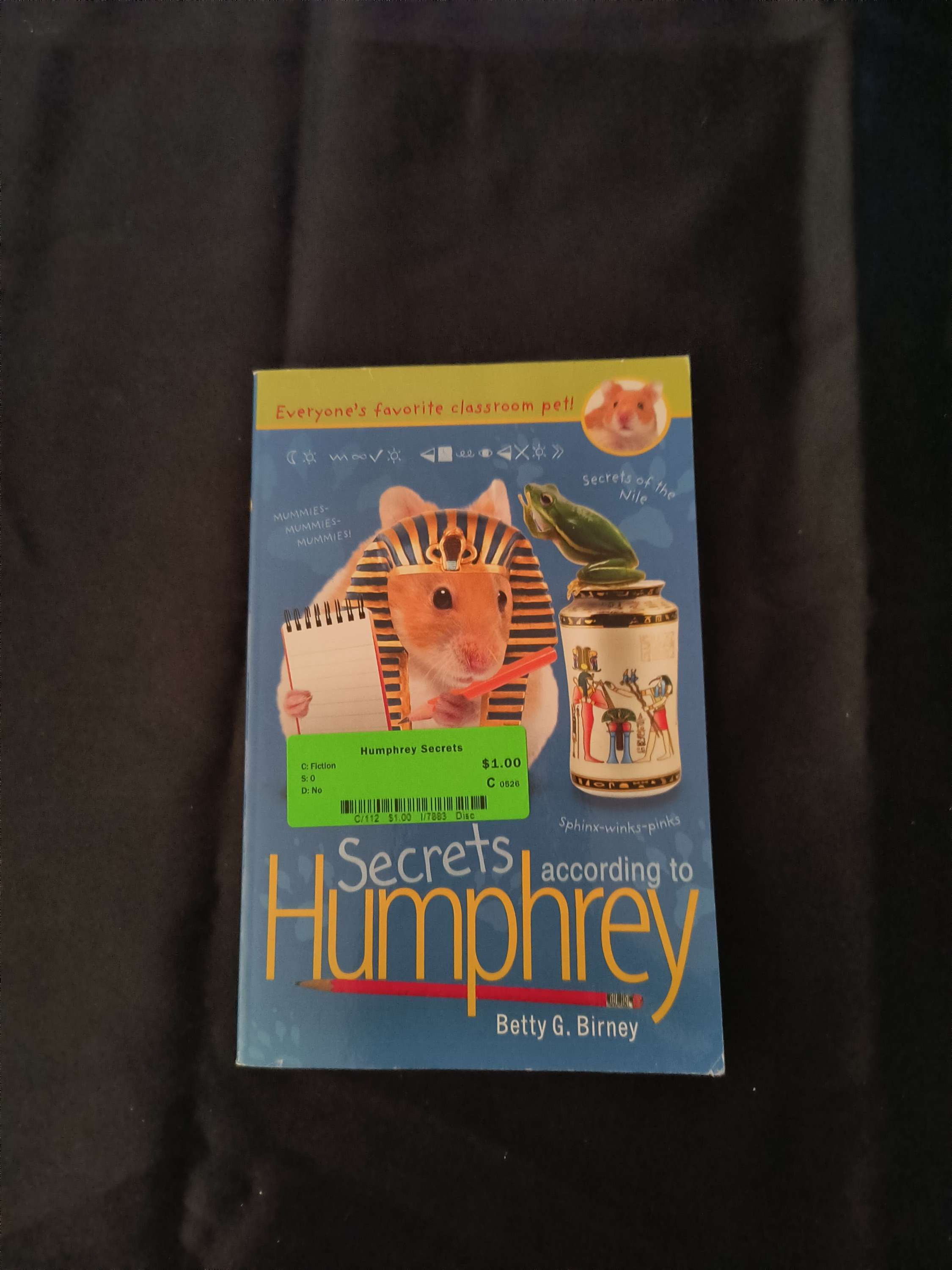 Secrets According to Humphrey by Betty G. Birney