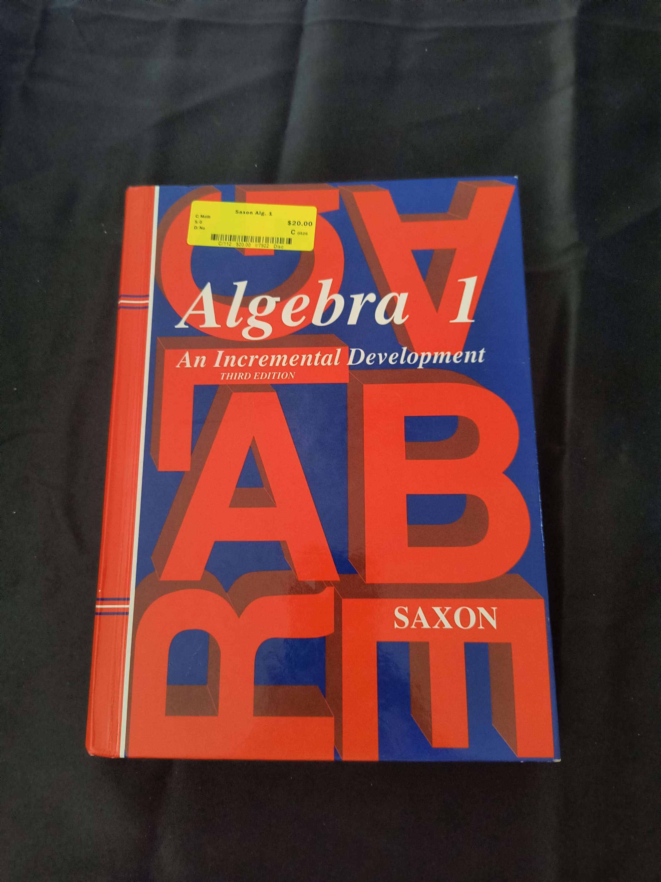 Saxon Algebra 4 pc set