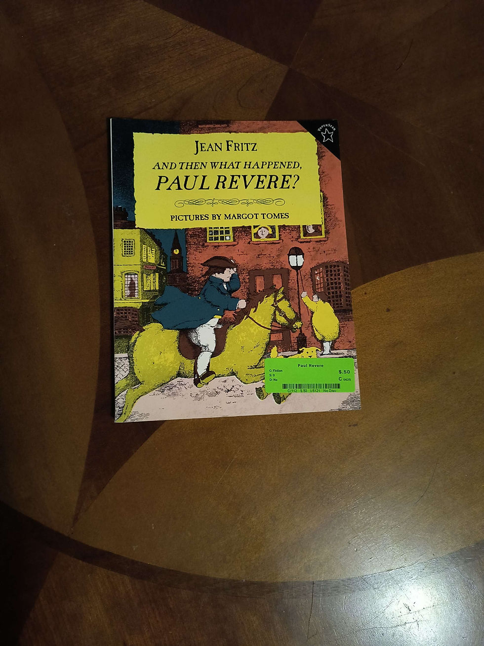 Thumbnail: And Then What Happened, Paul Revere?