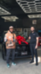 Familia Motor Group client taking delivery of a new Honda