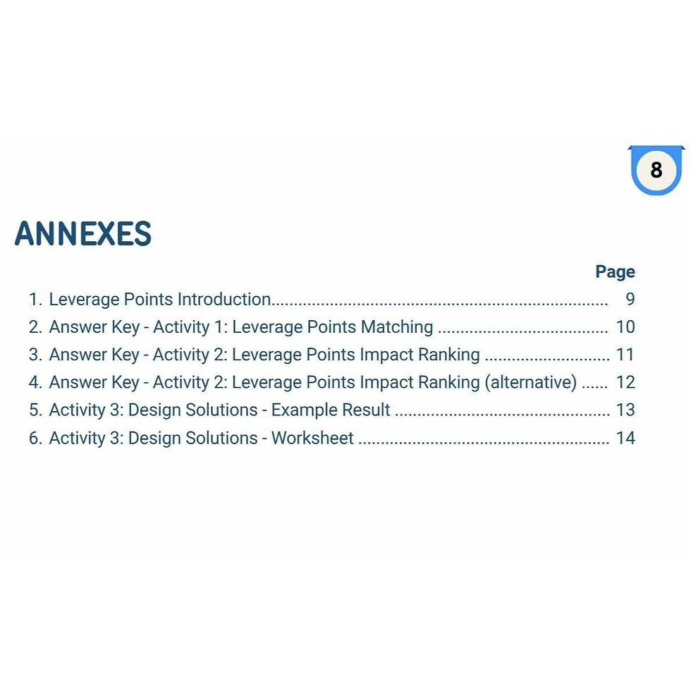 Thumbnail: The 12 Leverage Points: A  System Thinking Toolkit for Strategic Intervention