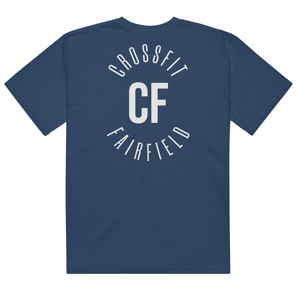 Thumbnail: Just Show Up garment-dyed Graphic t-shirt