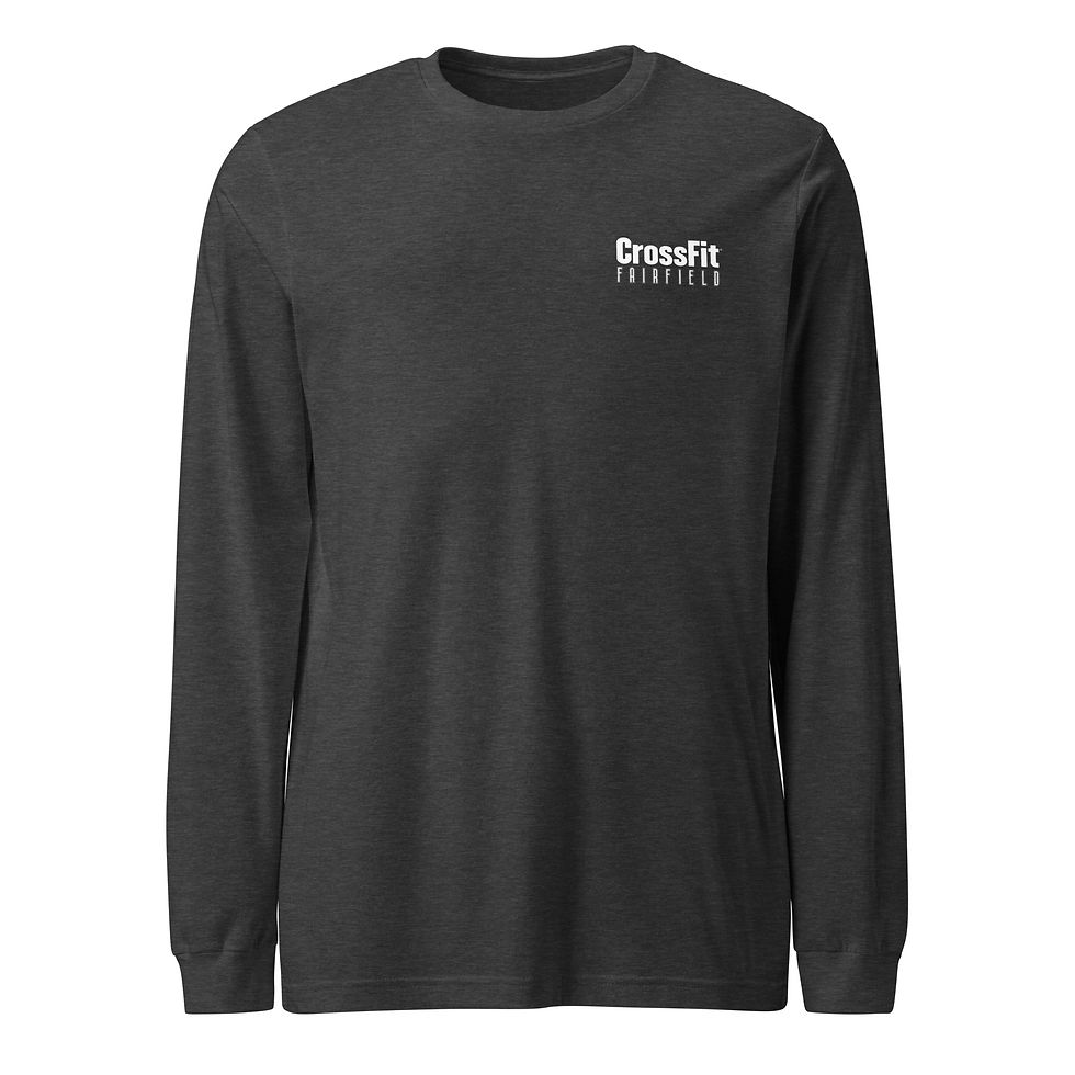 Thumbnail: CrossFit Fairfield Logo Type Unisex Long Sleeve Tee