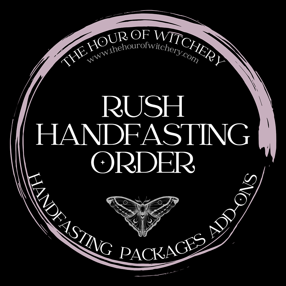 Rush Handfasting Order Add-On