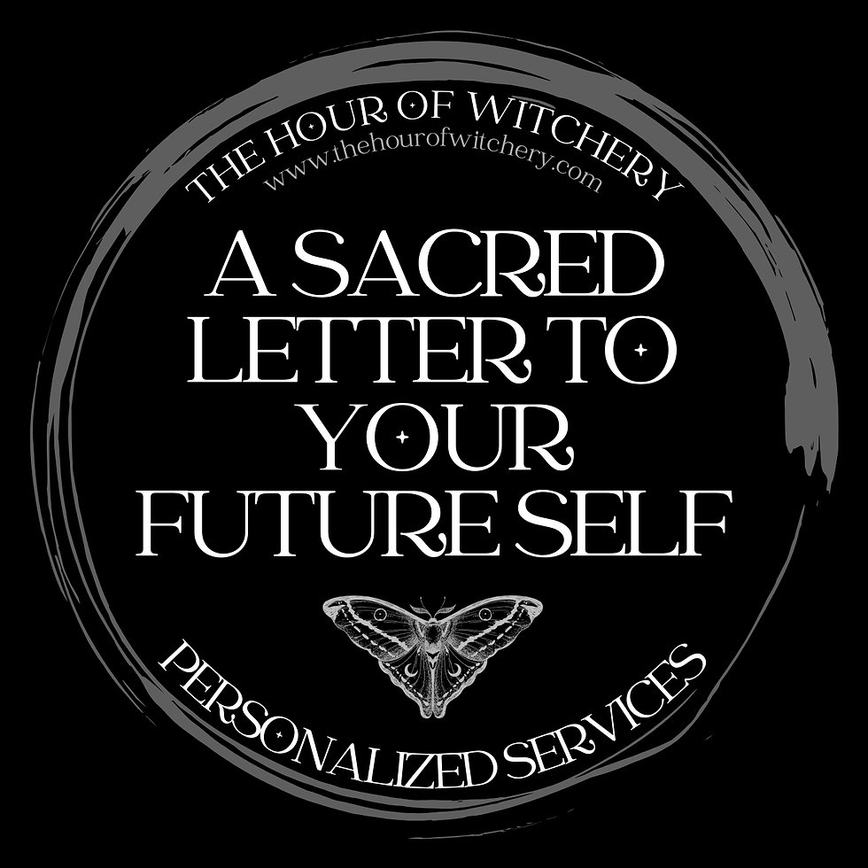 A Sacred Letter to Your Future Self