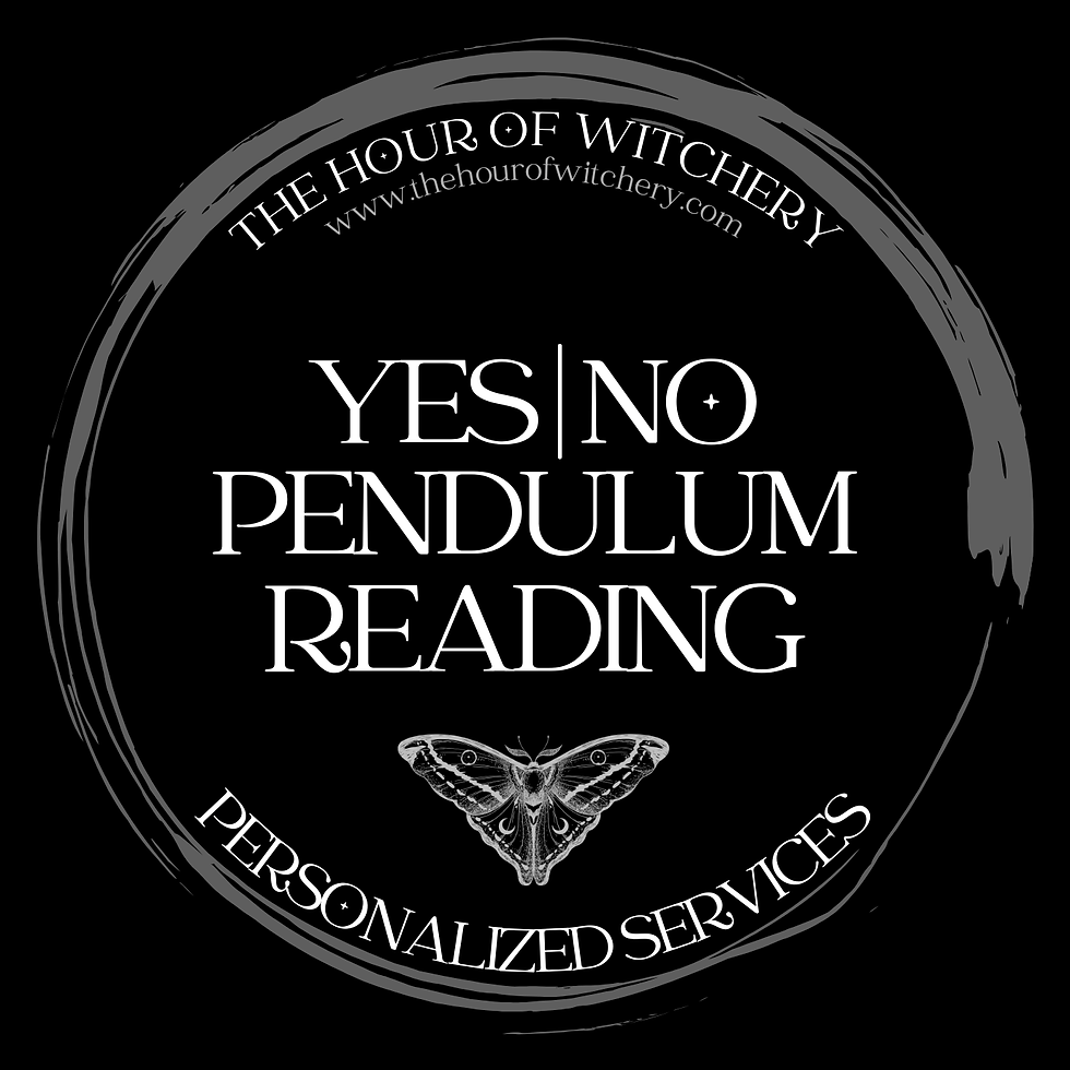Pendulum Reading - Yes/No