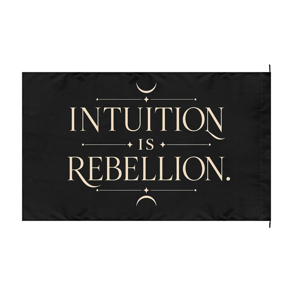 Miniaturbild: Intuition is Rebellion Flag