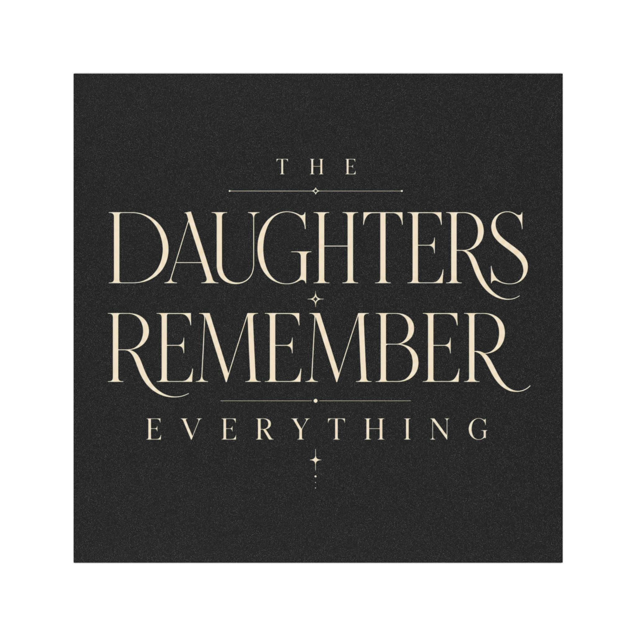 Daughters Remember Vehicle Magnet