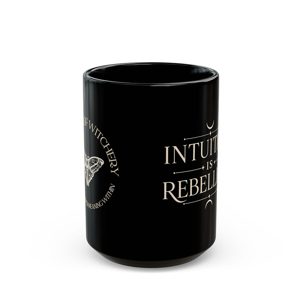 Miniatura: Intuition is Rebellion Ceramic Mug