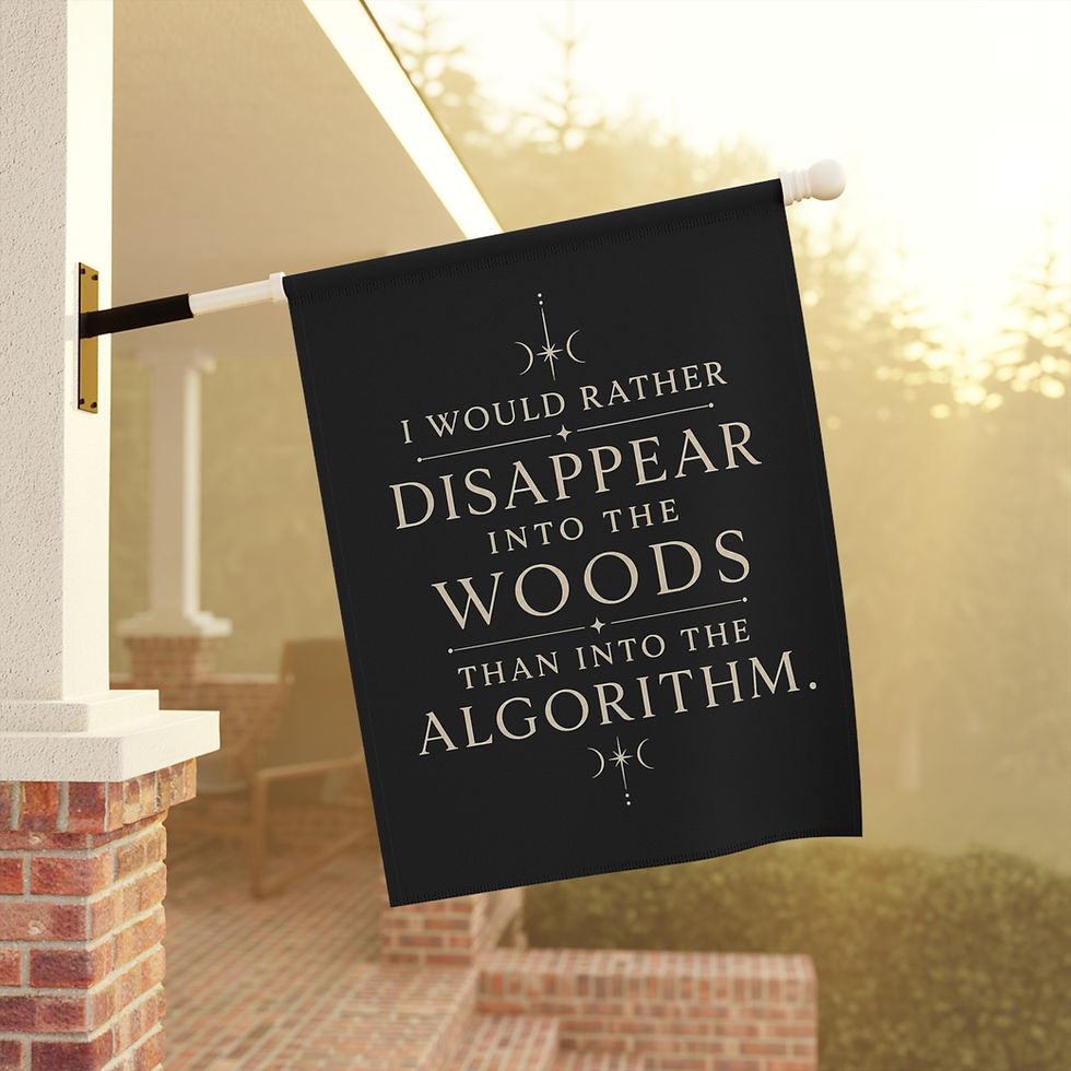 Miniatura: Into the Woods Garden & House Banner