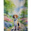 Thumbnail: English Foxhound Spring Path Towel, Washable