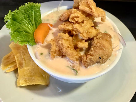 Receta de como preparar ceviche y leche de tigre