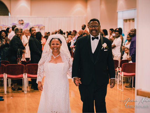 Shelia & Paul Gordon's Wedding at the Palm west activity center