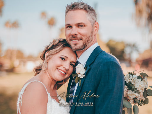 Khrystal & Michael's backyard style wedding near the Moon Valley Country Club in Phoenix, Arizona