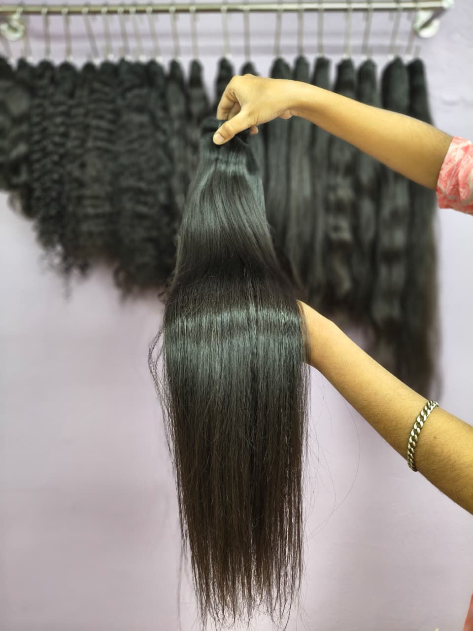 Thumbnail: Natural Black Wefted Bundles