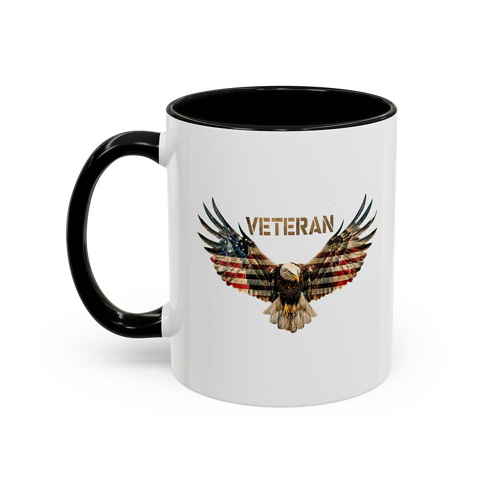 Thumbnail:  Veteran with Eagle