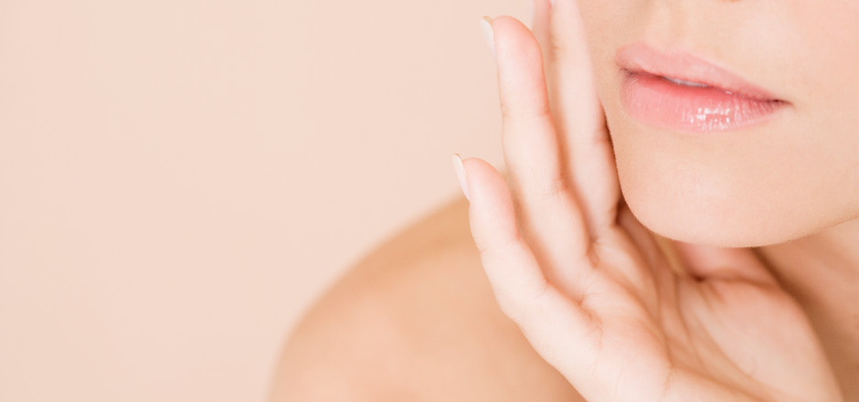 Woman with Hand on Face