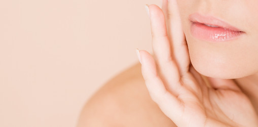 Woman with Hand on Face