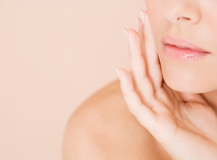 Woman with Hand on Face