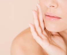 Woman with Hand on Face