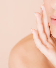 Woman with Hand on Face