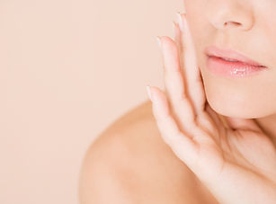 Woman with Hand on Face