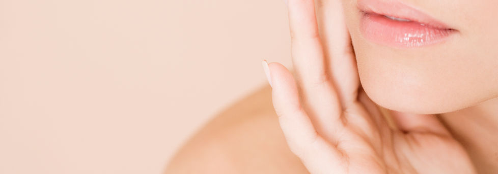 Woman with Hand on Face