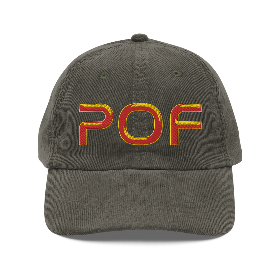 Thumbnail: POF Exhibition Vintage corduroy cap