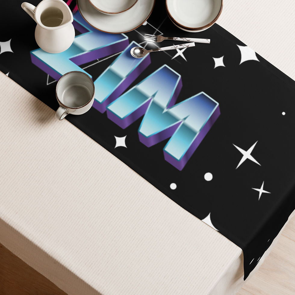 Thumbnail: Stars & Logo Table runner