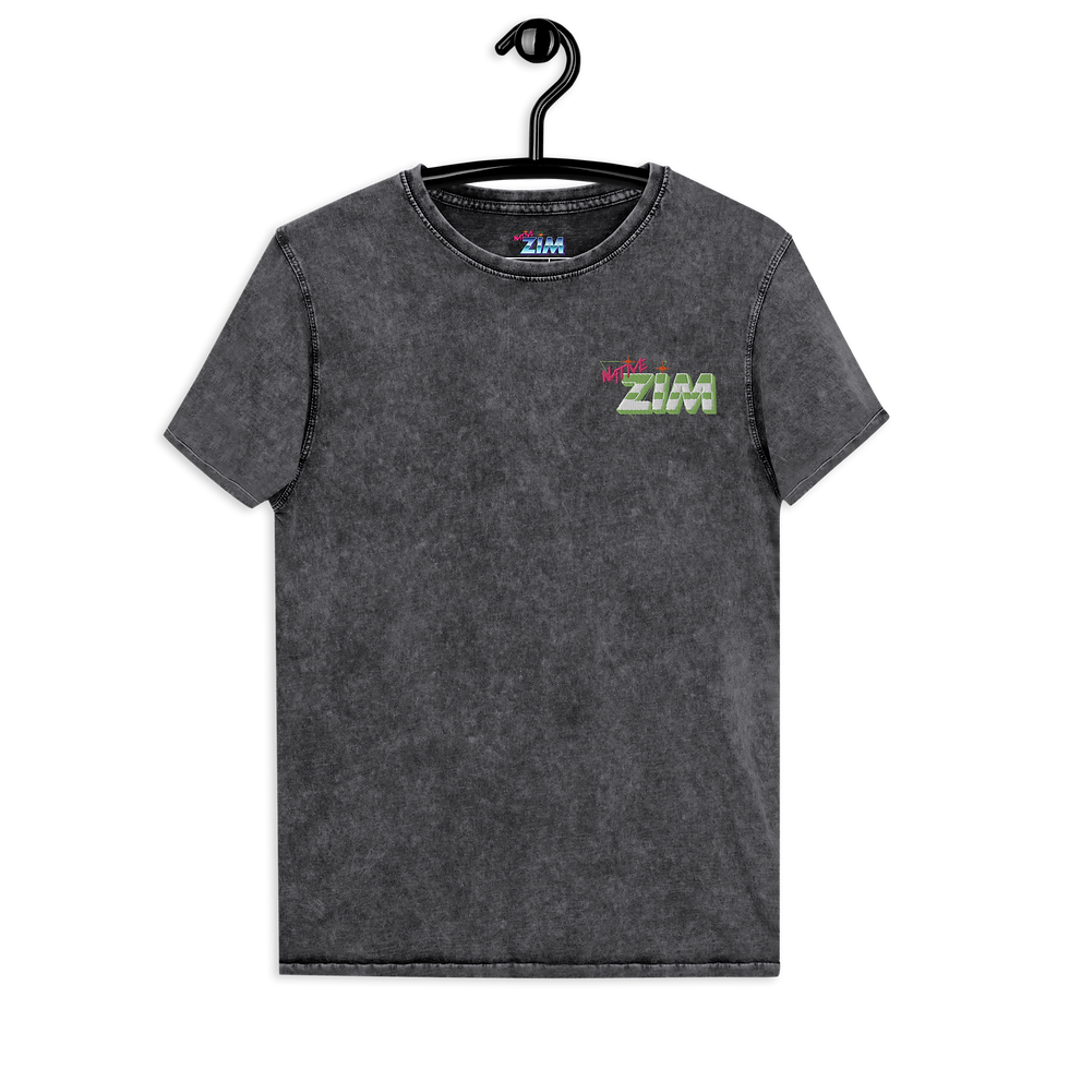 Thumbnail: Red Star Abduction Logo Denim T-Shirt