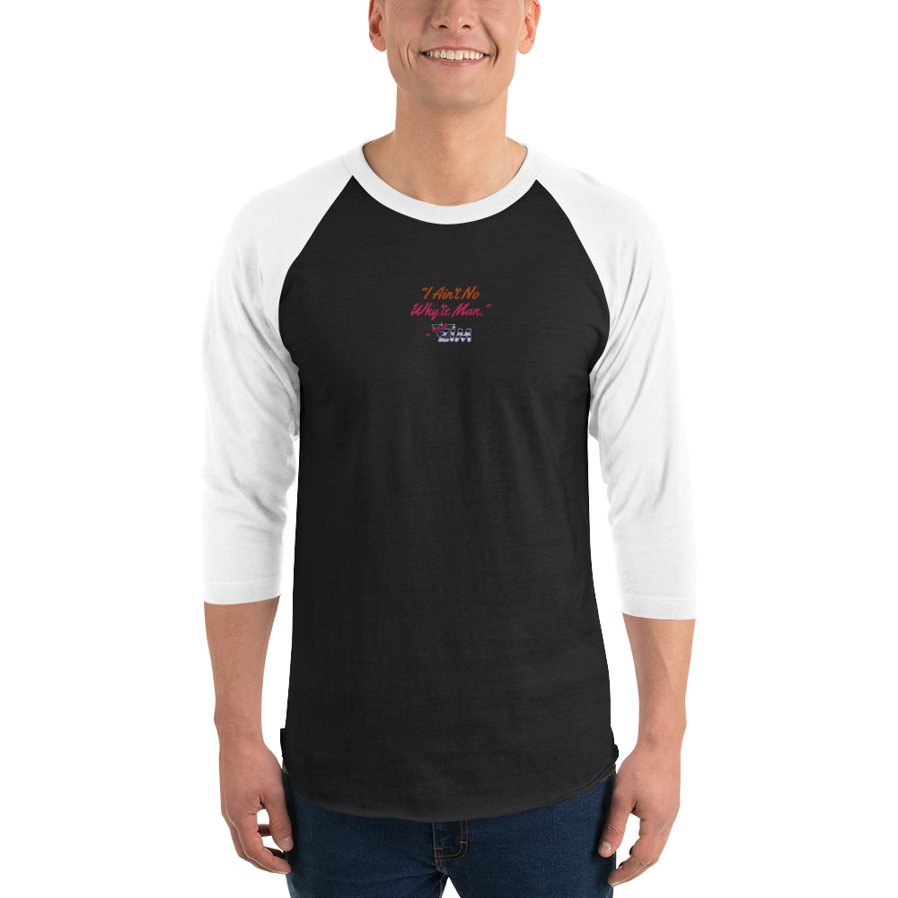 "IANWM" 3/4 sleeve raglan shirt