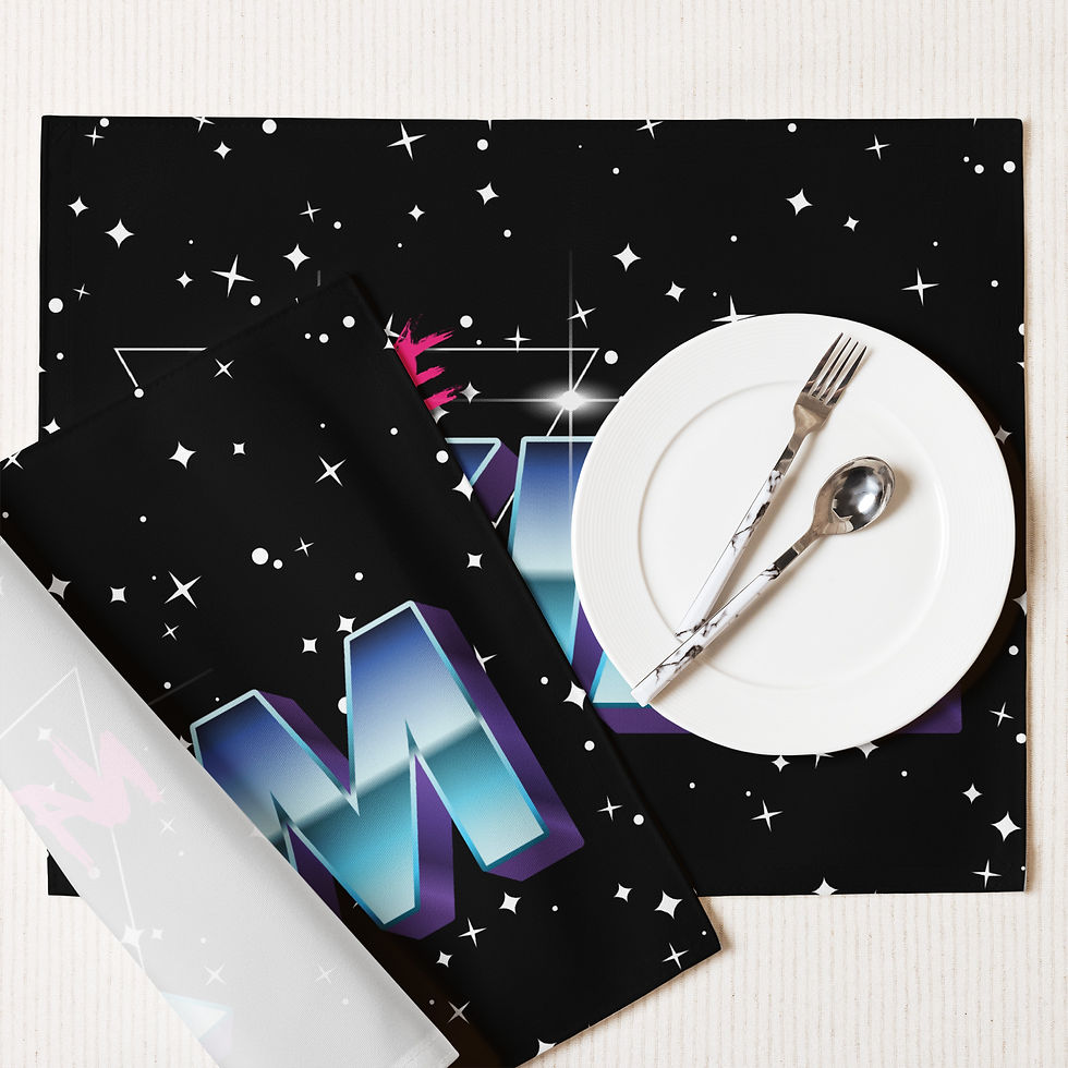 Thumbnail: Stars & Logo Placemat Set