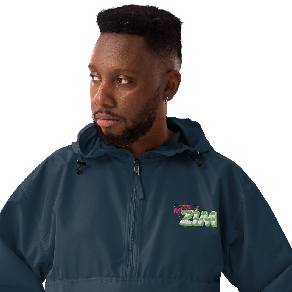 Thumbnail: Red Star Logo Embroidered Champion Packable Jacket