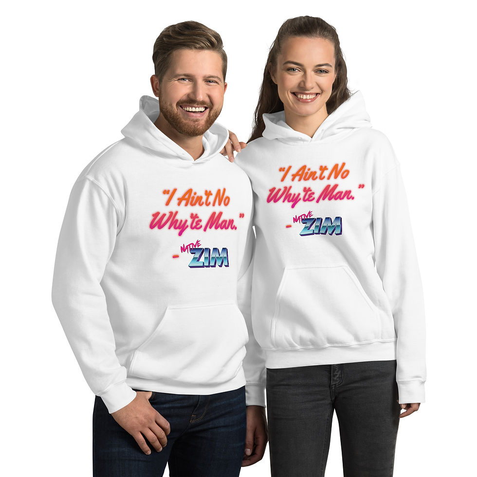 Thumbnail: I Ain't No Why'te Man Unisex Hoodie