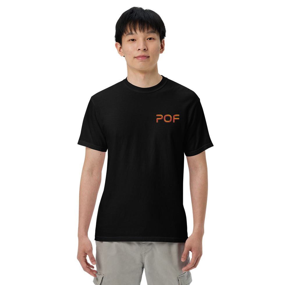 Thumbnail: POF Exhibition Unisex garment-dyed heavyweight t-shirt