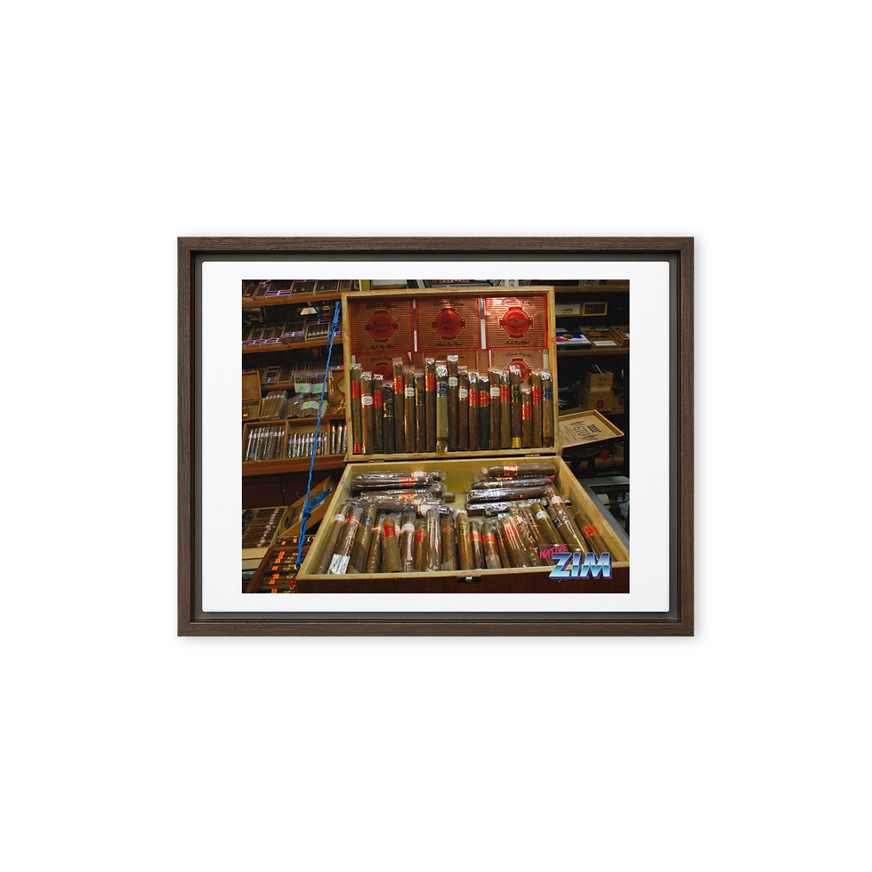 Thumbnail: Santo Domingo Cigars (WWP Portal) Framed canvas